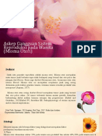 Askep Gangguan Sistem Reproduksi Pada Wanita (Mioma