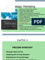 Strategic Marketing: 11. Pricing Strategy
