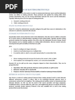 Introduction of Routing Protocols