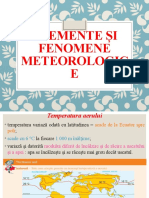 Elemente Și Fenomene Meteorologice