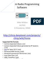 CHIRP Ham Radio Programming Software