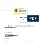 Term Paper: Submitted To-Submitted By: - MR - Sandeep Ranjan Sir Anhul Sharma