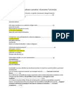 Test 23 Oct Economia Turismului