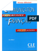 CLE International - Communication Progressive Du Français - Niveau Débutant (2009)