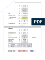 Isolated Footing Calculation