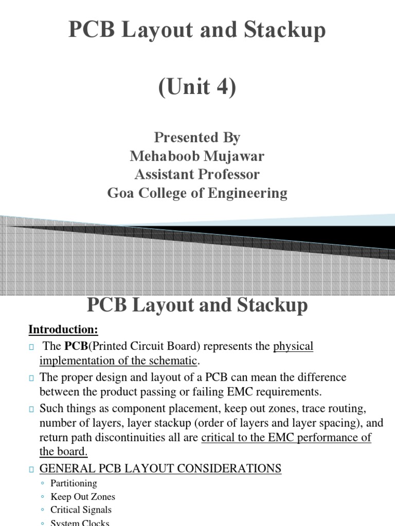 PCB Layout for Engineering Students | PDF | Printed Circuit Board | Voltage