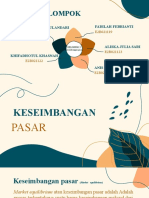 Keseimbangan Pasar