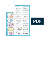 Formulario área y perimetro