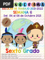 6° Plan de Trabajo Semana 21 | PDF | Aprendizaje | Mente