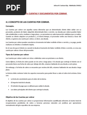 y Documentos Por Cobrar | PDF | Contabilidad Cliente