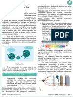 Física das radiações e produção de raios X