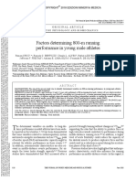 Factors Determining 800-m Running Performance in Young Male Athletes