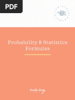 Probability+&+Statistics Formulas