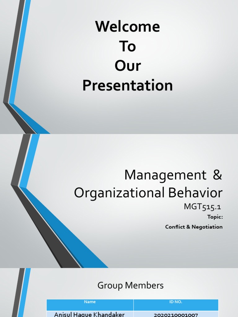 Stages of Conflict Management Process | PDF | Negotiation | Bargaining