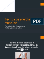 Técnica de Energía Muscular