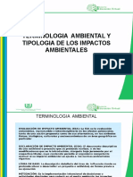 TERMINOLOGIA AMBIENTAL Y CLASIFICACIÒN  DE LOS IMPACTOS AMBIENTALESutch