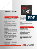 Manual Start Unit: Description