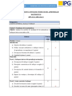 Pauta de Evaluación Informe Yudith Cisterna, Magaly Román