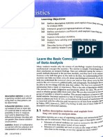 Statistics: Module Goal Learn The Basic Concepts of Data Analysis