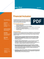 Financial Inclusion Draft
