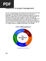 What Is 5P in Project Management