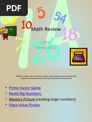Math KCA Review