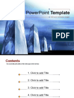 Powerpoint Template: Add Your Company Slogan