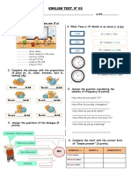 English TEST Sec III