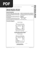 DM5490/DM7490A, DM7493A Decade and Binary Counters: General Description