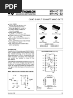 7432 IC Pin Configuration and Specs | PDF | Cmos | Electronic Circuits