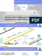 Fricciones de Las Ramas Del Poder Pco