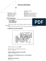 Calculo de Rosca