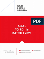 Soal To Fdi 16 Batch I 2021
