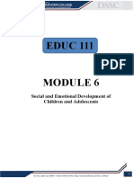 Module 6 The Child and Adolescence