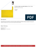 Ficha Producto Cortina Soldar Amarilla Radnor 18 X 18 M 68404