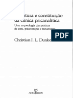 Dunker, C. I. L. - 2011 - A Estrutura e Constituição Da Clínica Psicanalítica