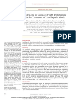 Milrinone As Compared With Dobutamine