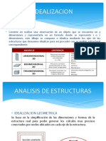 Idealizaciones Estructurales - Estructuras y Cargas