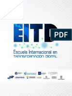Convocatoria Escuela Internacional Transformación Digital (EITD) 2021Def
