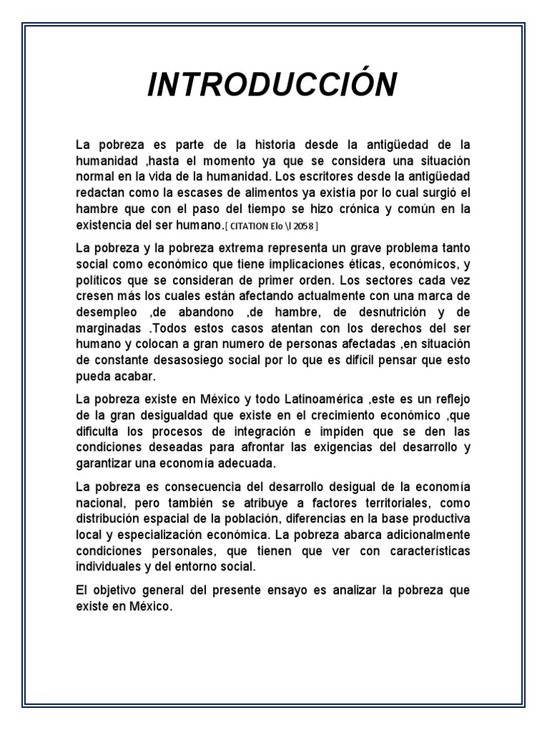 Análisis de la Pobreza en México | PDF | Pobreza e indigencia | Pobreza