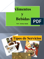 Tipos de Servicio A&B. JR