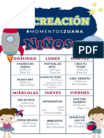 Programa Actividades Recreativas