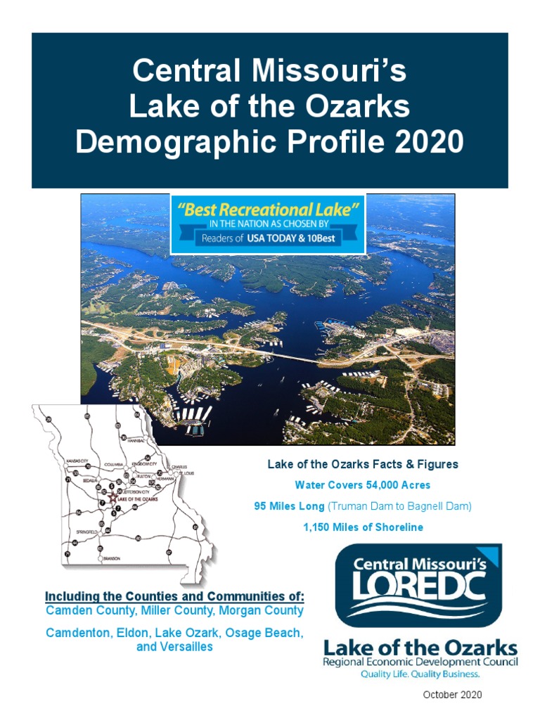 Lake of The Ozarks Demographic Profile 2020 PDF Race And