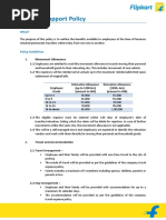 Transfer Support Policy