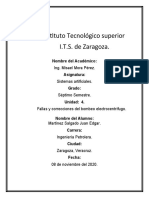 Fallas y Corrección de Sist Bomb Electromagnético