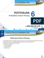 P6 Probabilitas Hukum Peluang