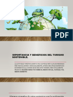 Importancia y Beneficios Del Turismo Sostenible