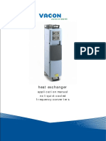 Heat Exchanger: Application Manual NX Liquid-Cooled Frequency Converters