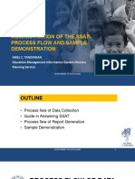 3 Administration of The SSAT Process Flow On Data Collection and Report Generation 1