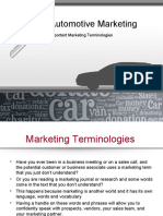 Marketing Terms